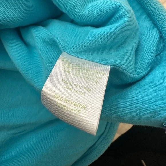 Lilly Pulitzer Blue Full-Zip Fleece Jacket - Picture 6 of 6